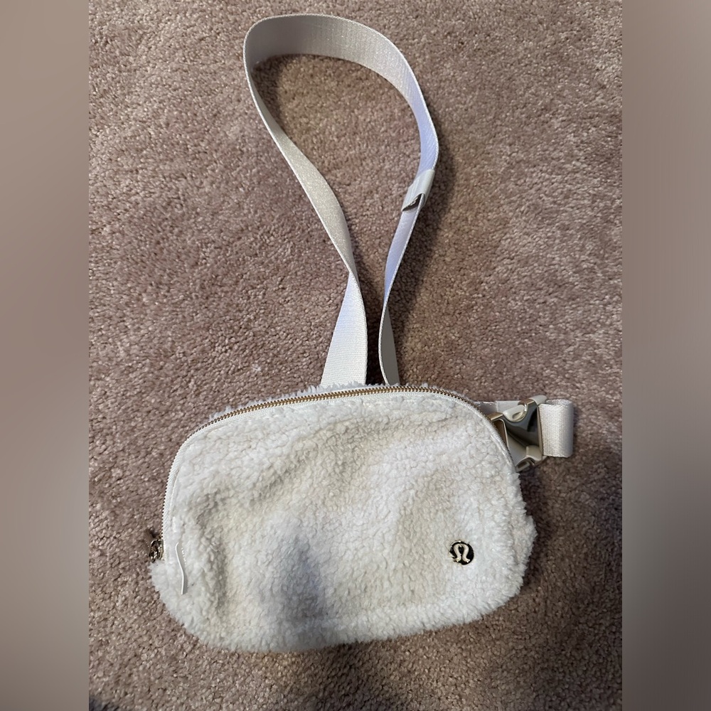 Lululemon Athletica Cream Crossbody Bag